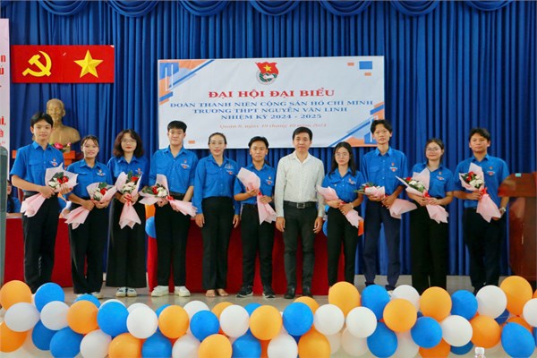 Đại hội Đại biểu Đoàn TNCS Hồ Chí Minh trường THPT Nguyễn Văn Linh nhiệm kỳ 2024-2025