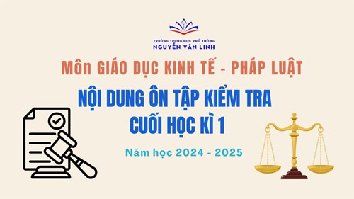 GDKT-PL: Nội dung ôn tập và kiểm tra Học kì 1 - Năm học 2024 - 2025