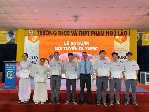 Đội tuyển trường phạm ngũ lão đã sẵn sàng chinh phục ngày hội olympic tháng 4 tp.hcm