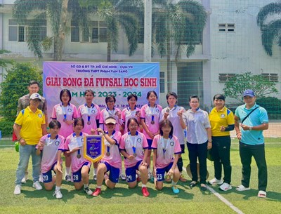 Giải bóng đá futsal học sinh cum vii