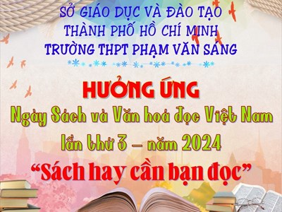 Hưởng ứng Ngày sách và Văn hóa đọc Việt Nam lần 3 - 2024