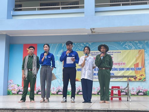 Hội thi “Kể chuyện Bác Hồ và những bài học về đạo đức, lối sống dành cho học sinh” Năm học 2023-2024