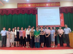 Tập huấn Chương trình bảo vệ chăm sóc trẻ em và truyền thông nâng cao nhận thức, thay đổi hành vi về bình đẳng giới, vì sự tiến bộ phụ nữ trên địa bàn huyện Năm học 2024 – 2025