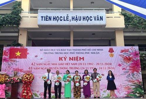Chào Mừng Ngày Nhà Giáo Việt Nam 20/11 Và Lễ Kỷ Niệm Truyền Thống Trường 24/11