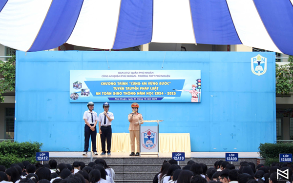 Chương Trình “Cùng Em Vững Bước” - Tuyên Truyền Pháp Luật, An Toàn Giao Thông - Năm Học 2024-2025