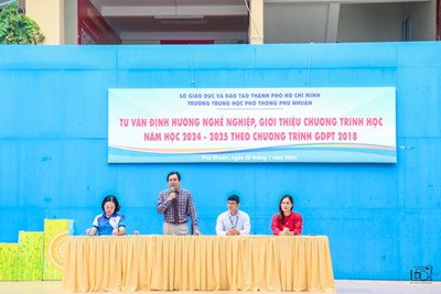 Tư Vấn Định Hướng Nghề Nghiệp Và Giới Thiệu Chương Trình GDPT 2018 - Năm học 2024 - 2025