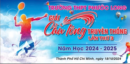 Giải cầu lông truyền thống lần thứ 3 trường THPT Phước Long