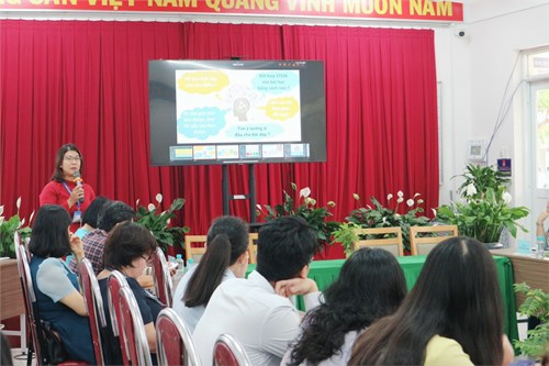  Báo cáo chia sẻ kinh nghiệm Thiết kế chủ đề dạy học tích hợp - STEM cụm chuyên môn 8 .
