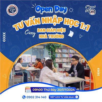 Open Day – Tư Vấn Nhập Học “Cá Thể Hóa” Cùng Ban Giám Hiệu TIS