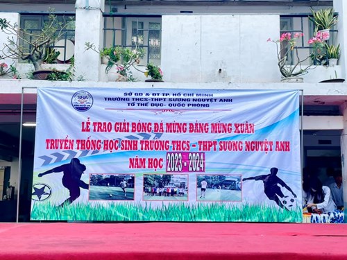 Lễ bế mạc và trao cúp - giải bóng đá truyền thống sna 2024