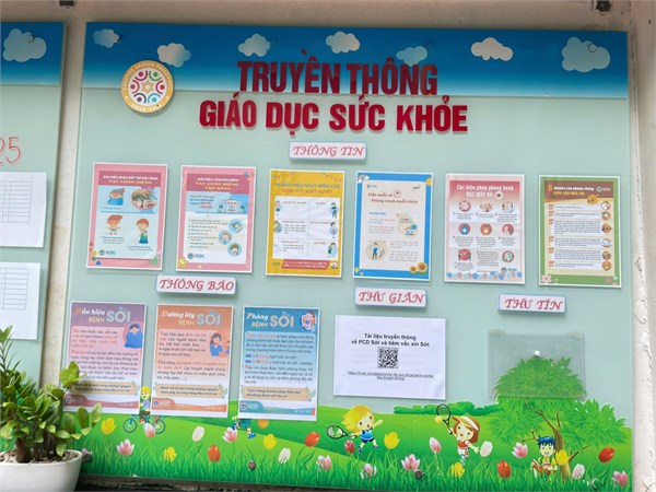 Tuyên truyền bệnh   Tay, chân, miệng 
