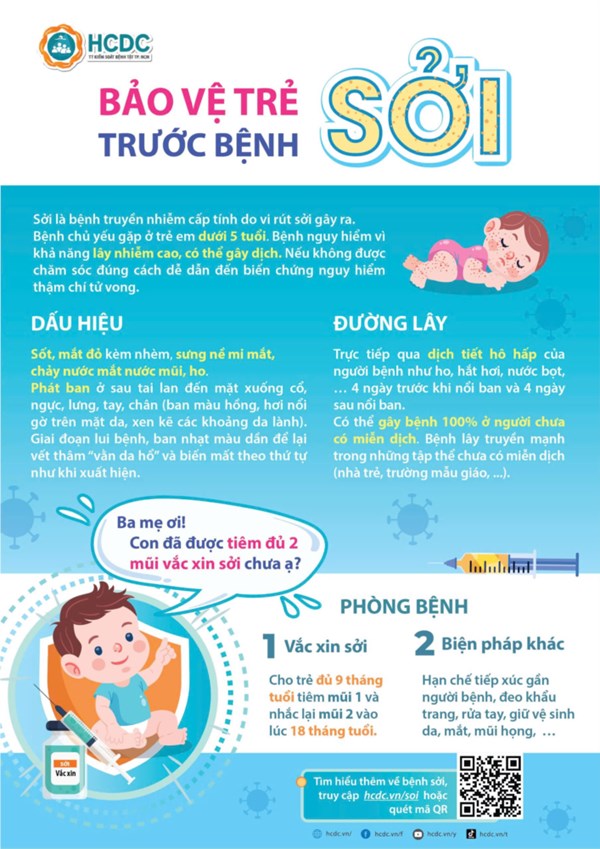 Tuyên truyền bệnh Sởi