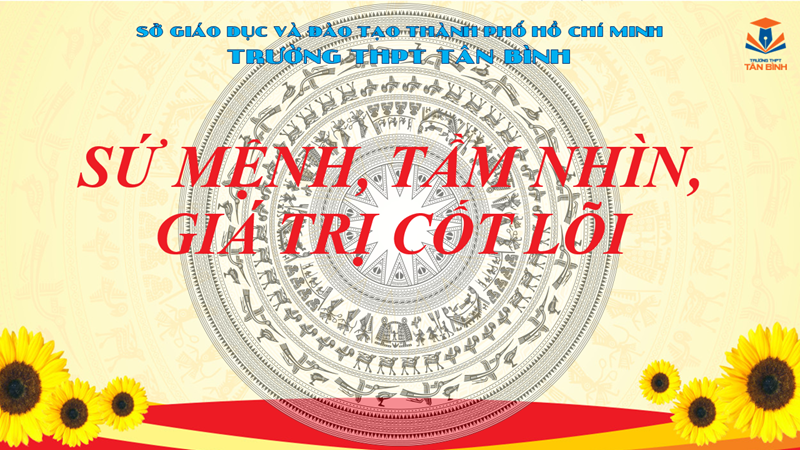 Sứ mệnh, Tầm nhìn, Giá trị cốt lõi Trường THPT Tân Bình