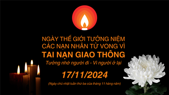 Tuyên truyền hoạt động hưởng ứng “Ngày thế giới tưởng niệm các nạn nhân tử vong do tai nạn giao thông” tại Thành phố Hồ Chí Minh năm 2024