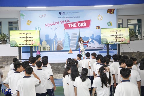Cùng học sinh tân phú “khám phá thế giới”