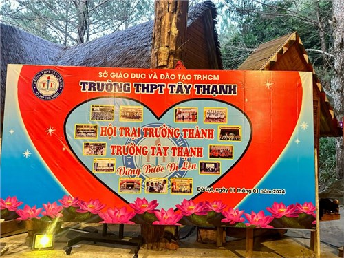Những hình ảnh ấn tượng về Hội trại trưởng thành cho học sinh lớp 12 - năm 2024