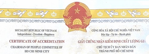 Giấy chứng nhận của UBND về công nhận Trường THPT Tây Thạnh đạt tiêu chuẩn CLGD cấp độ 3