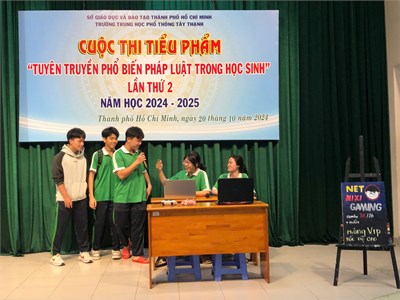 Giáo dục ý thức pháp luật cho học sinh qua cuộc thi đầy ý nghĩa