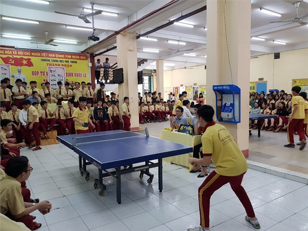 Khai mạc giải bóng bàn học sinh năm học 2024 - 2025, chào mừng kỷ niệm 42 năm ngày nhà giáo Việt Nam 20/11