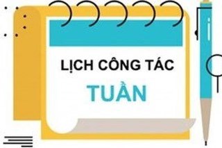 Lịch công tác tuần 4 hk2