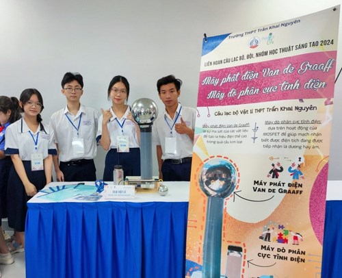 Sắc màu khoa học trong liên hoan clb đội nhóm học thuật sáng tạo tphcm năm 2024 do thành đoàn tổ chức