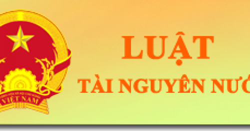 Luật tài nguyên nước