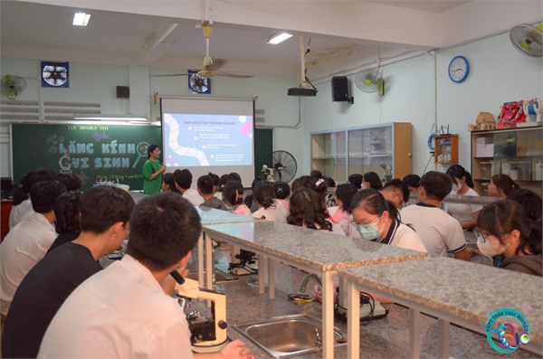 CÂU LẠC BỘ SINH HỌC Offline LĂNG KÍNH VI SINH