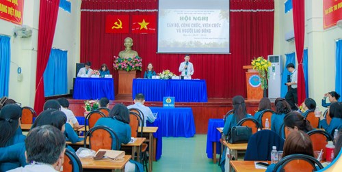 Hội nghị cán bộ, công chức, viên chức và người lao động năm học 2024-2025