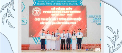 Lễ tổng kết và tuyên dương, khen thưởng học sinh năm học 2023 - 2024