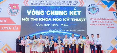 Vòng chung kết hội thi Khoa học kỹ thuật năm học 2024-2025