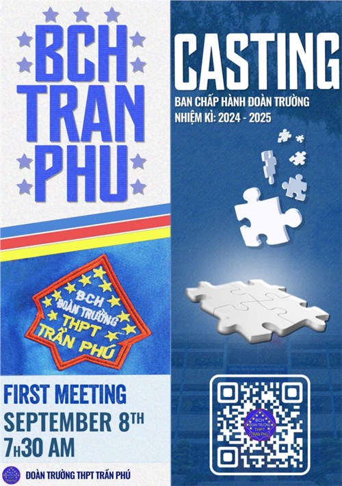 Casting Ban chấp hành Đoàn trường năm học 2024-2025