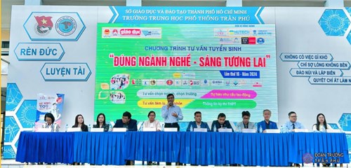 Chương trình tư vấn tuyển sinh Cao đẳng, Đại học năm 2024  Đúng ngành nghề - Sáng tương lai 