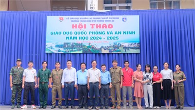 Hội thao giáo dục quốc phòng và an ninh năm học 2024-2025