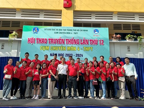 Hội thao Cụm chuyên môn 4 - THPT năm học 2023 - 2024
