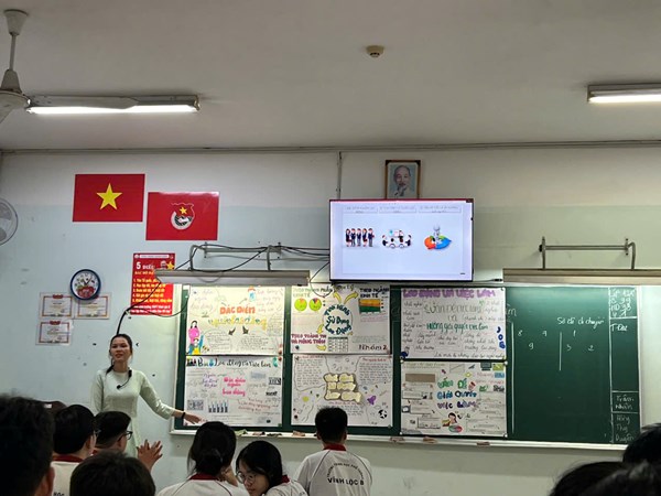 Thao giảng cấp tổ bài 8: Lao động và việc làm