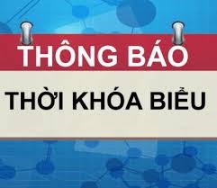 Thời Khóa Biểu HKII ( Áp dụng 19/02/2024)