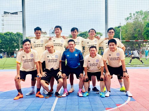 Hoạt động tham gia giải bóng đá nam mini 2024