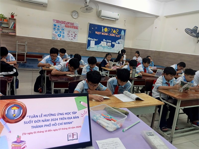 Trường THCS & THPT Đức Trí triển khai nhiều hoạt động thiết thực của tuần lễ hưởng ứng học tập suốt đời