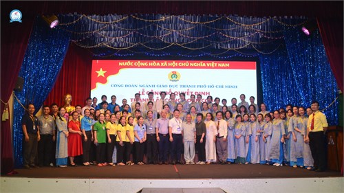 [Trường phổ thông Văn Lang] Lễ Công Bố Quyết Định Thành Lập Công Đoàn Cơ Sở Trường Tiểu Học, THCS và THPT Văn Lang