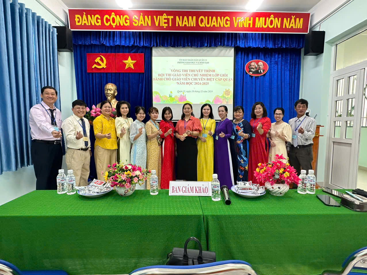 Hội thi giáo viên chủ nhiệm giỏi cấp quận năm học: 2024-2025