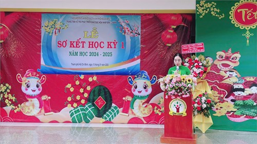 Trung tâm HTPT GDHN Bình Chánh tổ chức Sơ kết Học kỳ I của năm học 2024-2025