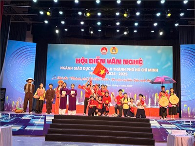 Trung tâm HTPT GDHN Bình Chánh vừa tham gia Hội thi văn nghệ do Ngành Giáo dục và Đào tạo Thành phố Hồ Chí Minh tổ chức, với tiết mục đặc sắc mang tên “Một vòng Việt Nam”