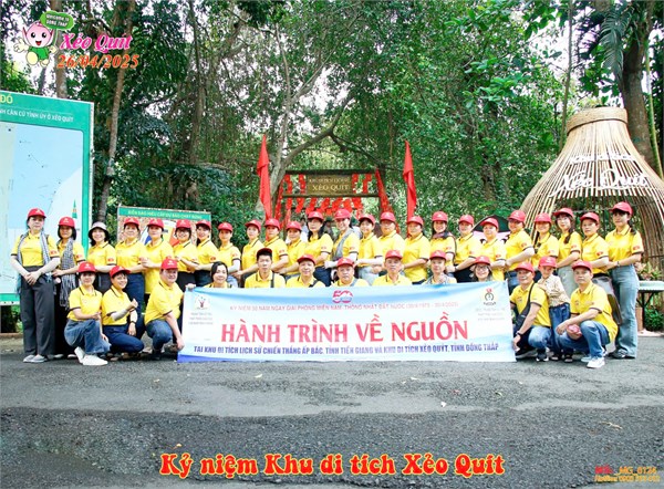 Trung tâm HTPT GDHN Bình Chánh đã tổ chức chuyến hành trình về nguồn đến hai địa danh lịch sử Khu di tích lịch sử Chiến thắng Ấp Bắc (Tiền Giang) và Khu di tích Xẻo Quýt (Đồng Tháp)