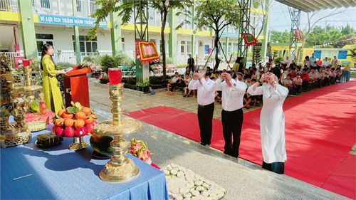Trung tâm hỗ trợ phát triển giáo dục hòa nhập Bình Chánh đã long trọng tổ chức Lễ Giỗ Tổ Hùng Vương với nhiều hoạt động ý nghĩa.