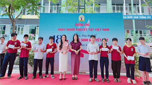 Trung tâm HTPT GDHN Bình Chánh tổ chức Ngày Người khuyết tật Việt Nam (18.4)