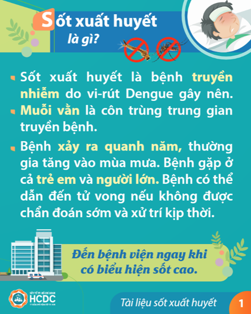 Tài liệu truyền thông về sốt xuất huyết