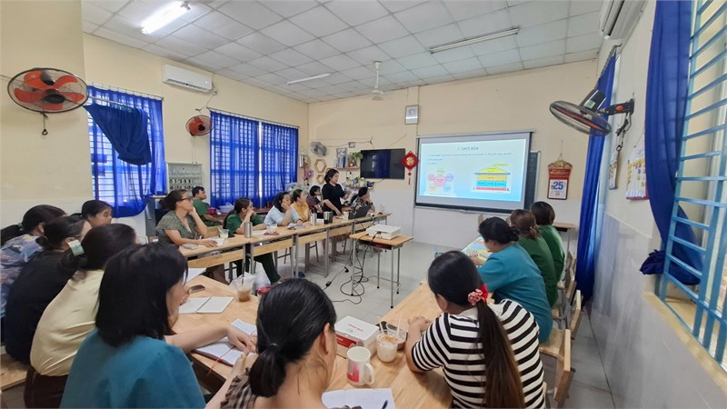 Chuyên đề cấp trường: Các mốc phát triển ngôn ngữ của trẻ từ 0 - 6 tuổi và phương pháp hỗ trợ giao tiếp AAC (Augmentative Alternative Communication)