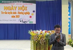 Tư vấn tuyển sinh hướng nghiệp 2025: Cơ hội định hướng nghề nghiệp cho học sinh Trung tâm GDNN – GDTX huyện Củ Chi.