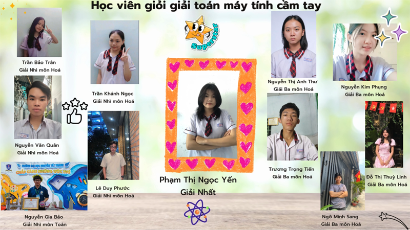 Vinh danh học viên, giáo viên kỳ thi học sinh giỏi cấp thành phố 2024 - 2025