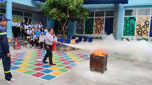 Tập huấn Phòng cháy chữa cháy và cứu nạn cứu hộ